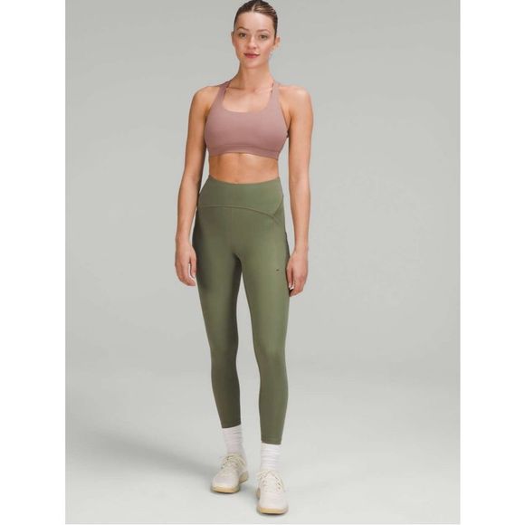 lululemon athletica Pants - Lululemon Power Thru High-Rise Tight 25"
Green Twill Wonens Sz 14